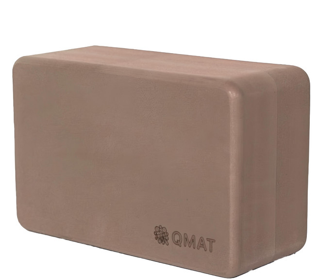 QMAT 加厚瑜珈磚 - 幫助運動者延展腿部, 藕色, 1個