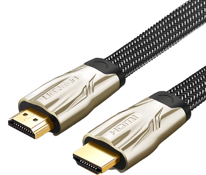 UGREEN 綠聯 HDMI 2.0傳輸線 圓線, 1.5m, 1條