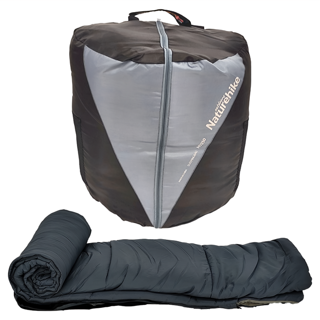 Naturehike 挪客 野田 水洗棉帶枕睡袋 NH21MSD05 雙人 3.5kg, 暗影藍, 1組