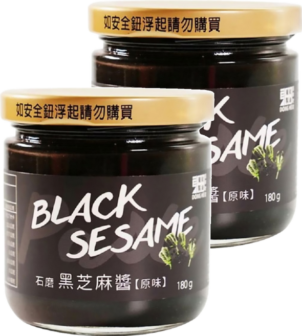 東和製油 黑芝麻醬, 180g, 2罐