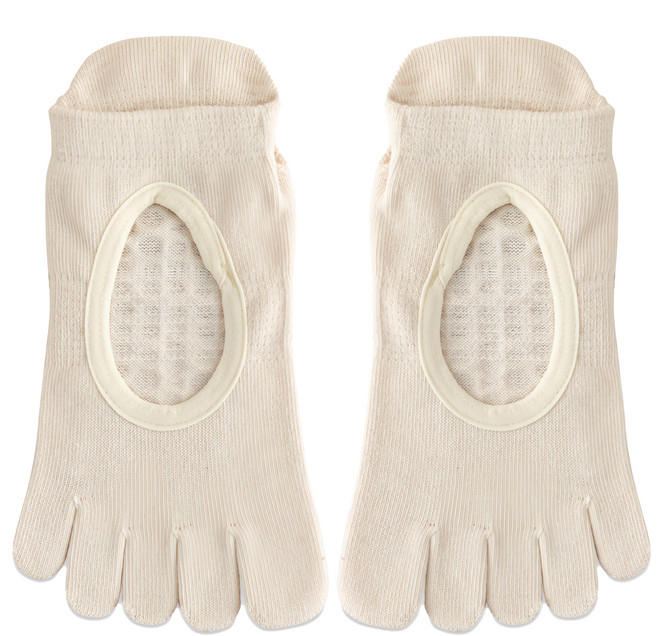 NICOFUN 愛定做 腳背簍空止滑瑜伽襪 女襪 FYK245TOE0 40g