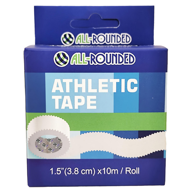ALL-ROUNDED 全展 1.5吋運動白貼, 1捲