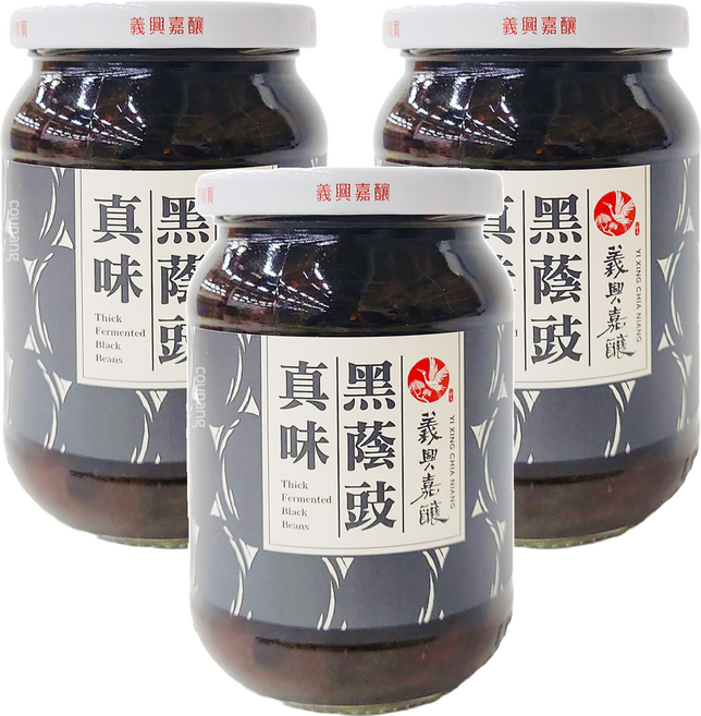 義興嘉釀 真味黑蔭豉, 360g, 3罐