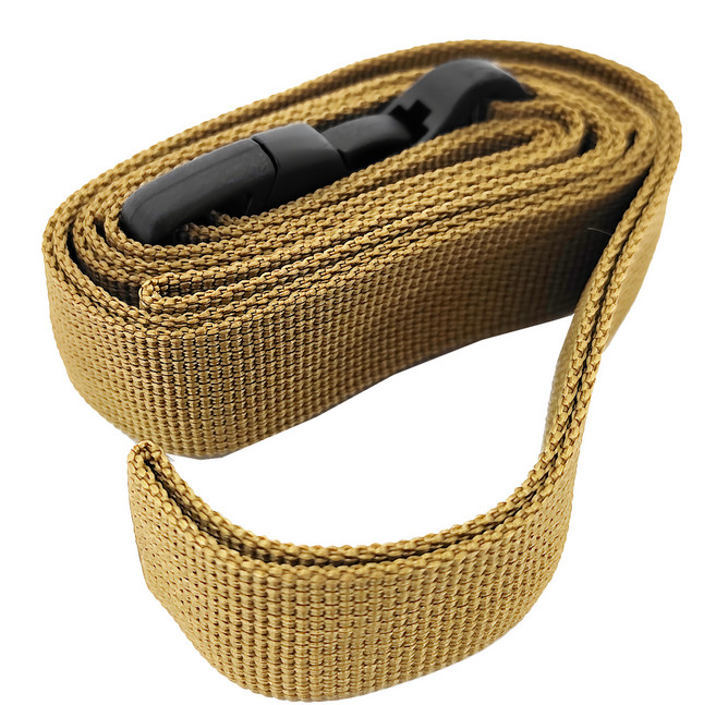 TREEWALKER 插扣式戶外綑綁帶 露營裝備固定 帳篷綑綁帶, 沙色, 1個