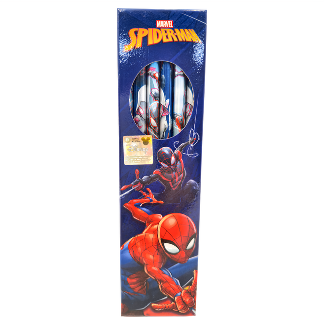 MARVEL 漫威 SPIDER-MAN 蜘蛛人 木頭鉛筆, MPPEN110-1, 24支