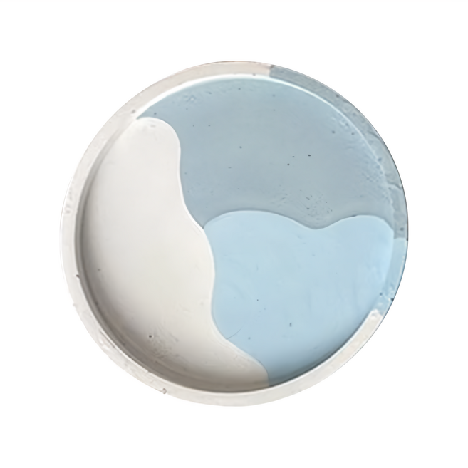 經典三色水泥底盤, 藍色調三色, 1個