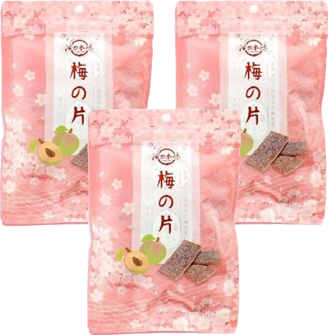 屹兆莊 活力本味 日式梅片, 60g, 3袋