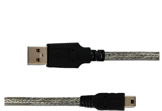 i-gota 愛購它 A公-mini5公 USB 2.0專業級高速傳輸線, 3m, 1個