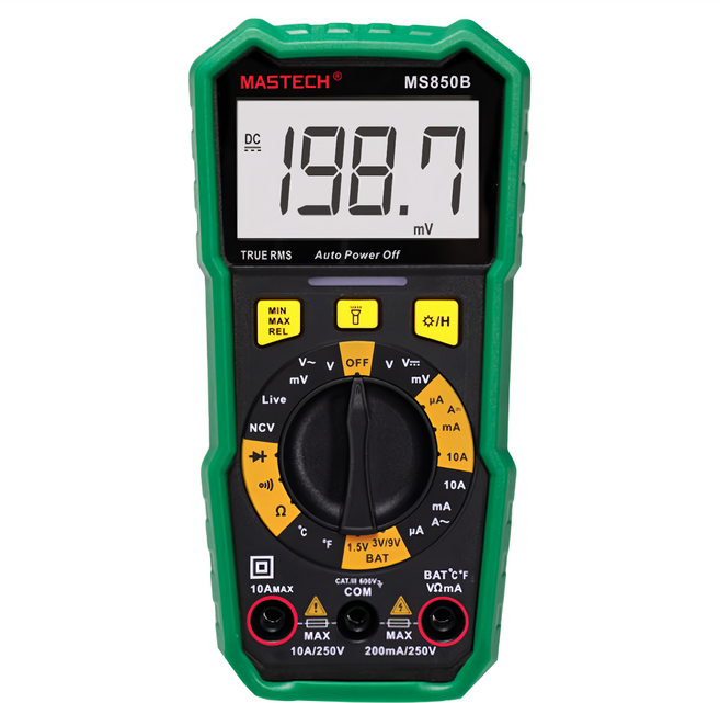 MASTECH 邁世 數位萬用錶 MS850B, 1個