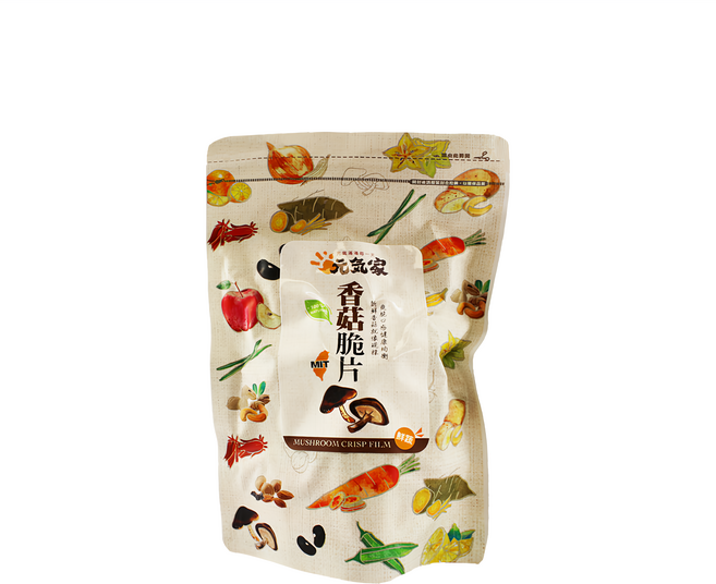 元氣家 香菇脆片, 100g, 1包