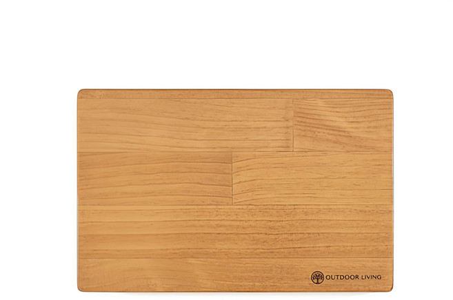 OUTDOOR LIVING 野趣國際 aykasa 專屬松木實木桌板 S號 275*177*17mm, 手染深柚木色, 1個