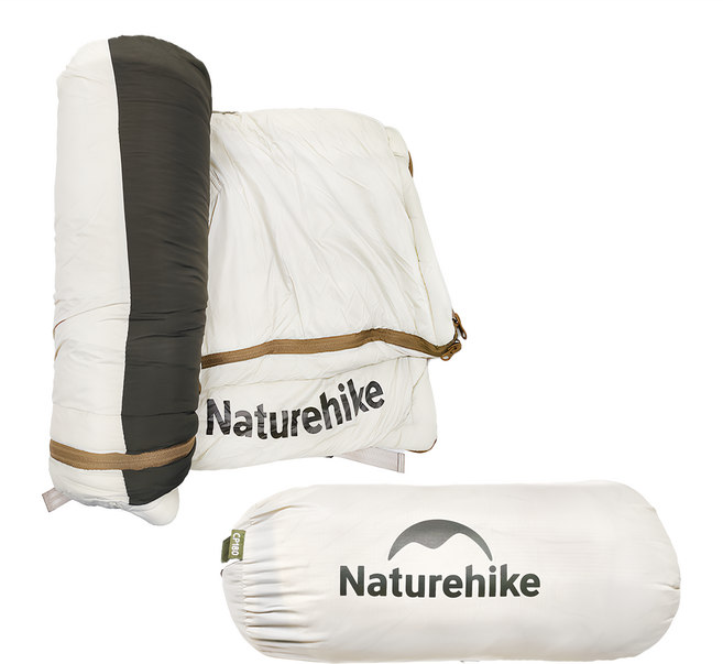 Naturehike 挪客 行侶斗篷睡袋 CNK2300SD019 斗篷115 x 50cm + 睡袋190 x 75cm 850g, 苔原綠, 1組
