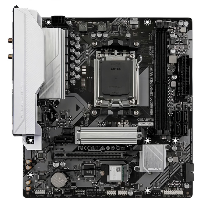GIGABYTE 技嘉科技 AMD主機板, B650M GAMING WIFI, 6400