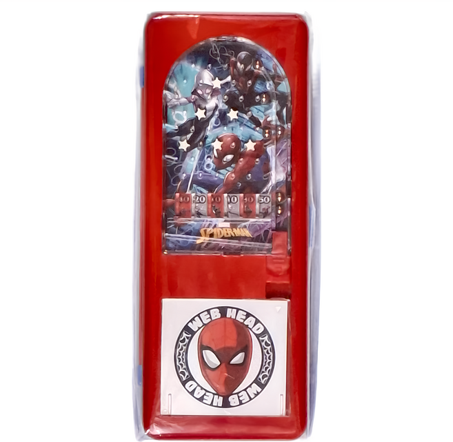 MARVEL 漫威 SPIDER-MAN 蜘蛛人 彈珠筆盒 MPPB150-1, 紅色, 1個