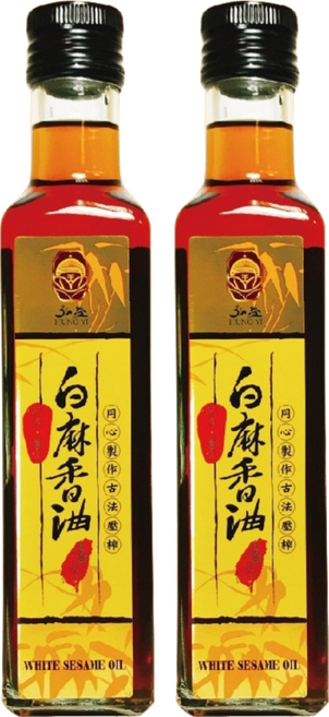 弘益 嚴選頂級白麻香油, 270ml, 2瓶