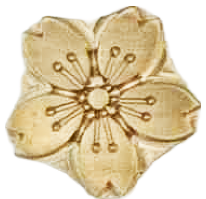 Betty's 焙蒂絲 烙印銅模, 小櫻花, 1個