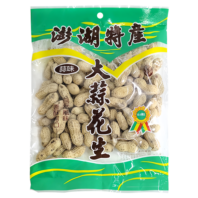 四乘六 大蒜花生, 160g, 1包