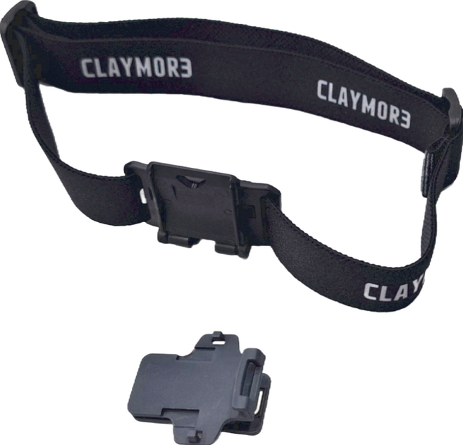 Claymore 夾帽燈專用頭帶, 黑色, 1條