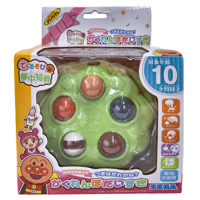 SEGA TOYS ANP 打地鼠玩具組 10個月以上, 打地鼠, 1組