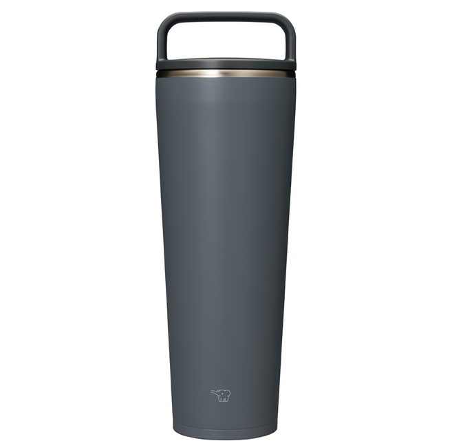 ZOJIRUSHI 象印 大容量吊環隨行杯, 灰色, 890ml, 1個