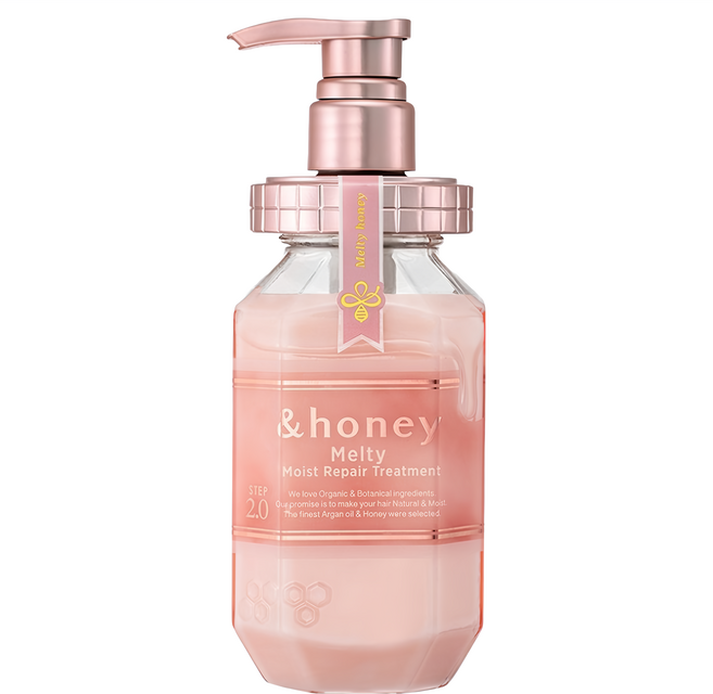 &honey 保濕修護潤髮乳 甜美玫瑰蜂蜜, 445g, 1瓶