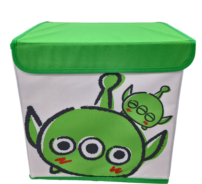 收納王妃 TSUM 布藝方形收納箱, 三眼怪, 1個