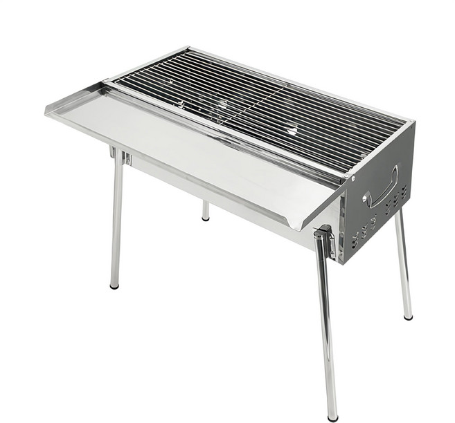 點秋香 Yes高腳香腸爐 附活動手把 高低兩用 底部通風口設計 含炭火隔板, 1個