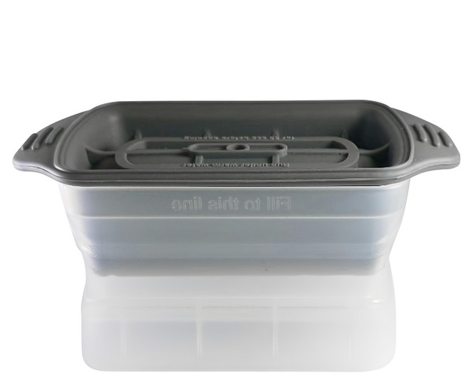 Life Shopping 威士忌冰塊模具 圓柱型, 透明 + 深灰色, 1個