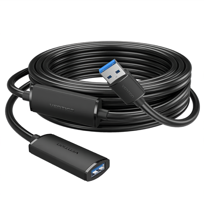 VEnTIOn 威迅 CBM 系列 USB3.0 A 公對 A 母訊號放大延長線 5m, CBMBJ, 1條