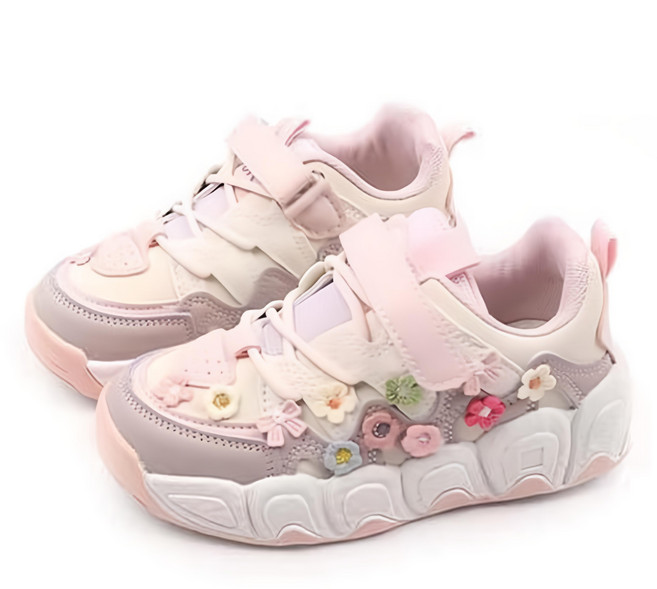 Lulu Shu 女童花漾運動鞋 AZ131