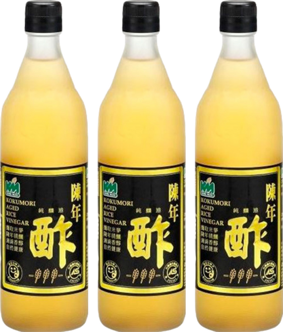 KOKUMORI 穀盛 陳年酢, 600ml, 3瓶