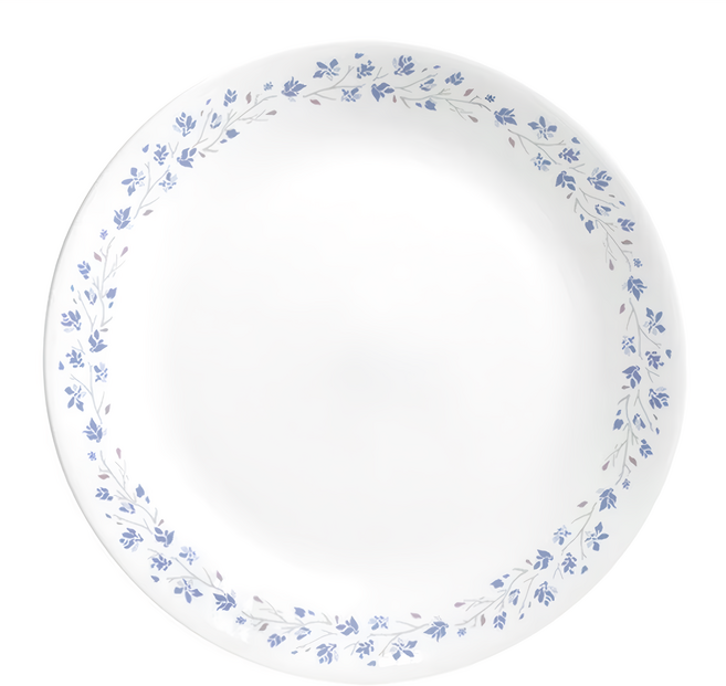 Corelle Brands 康寧餐具 平盤, 絕美紫薇 白色, 1個
