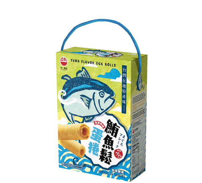 味一食品 鮪魚鬆蛋捲, 160g, 1盒