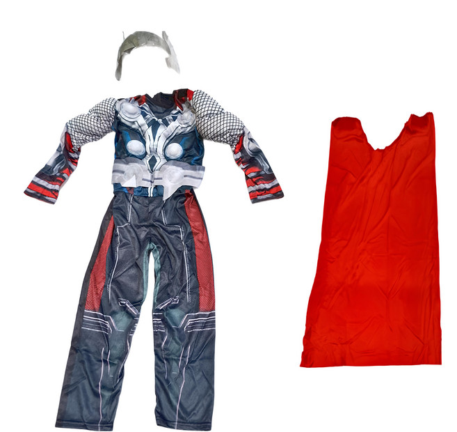 萬聖節男童變裝服 附面具 S