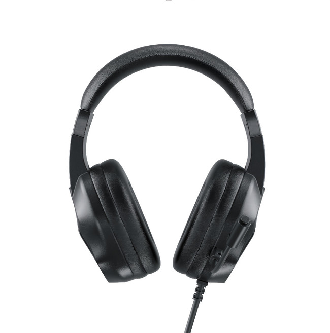 KTnet 廣鐸 黑爵輕電競2IN1全罩電腦耳機麥克風 198g, KTSEPHP700U, 黑色