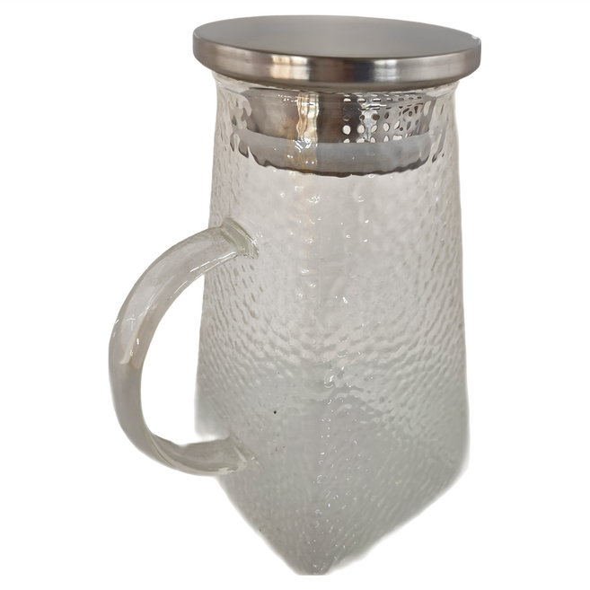 日安工坊 S05壺, 銀色 + 透明色, 1.2L, 1個