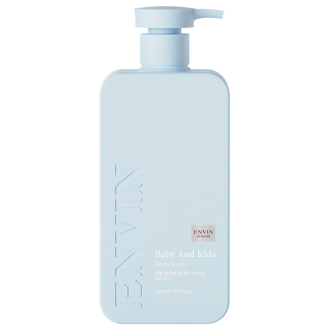 ENVIN 弱酸性嬰幼兒沐浴露, 500ml, 1瓶