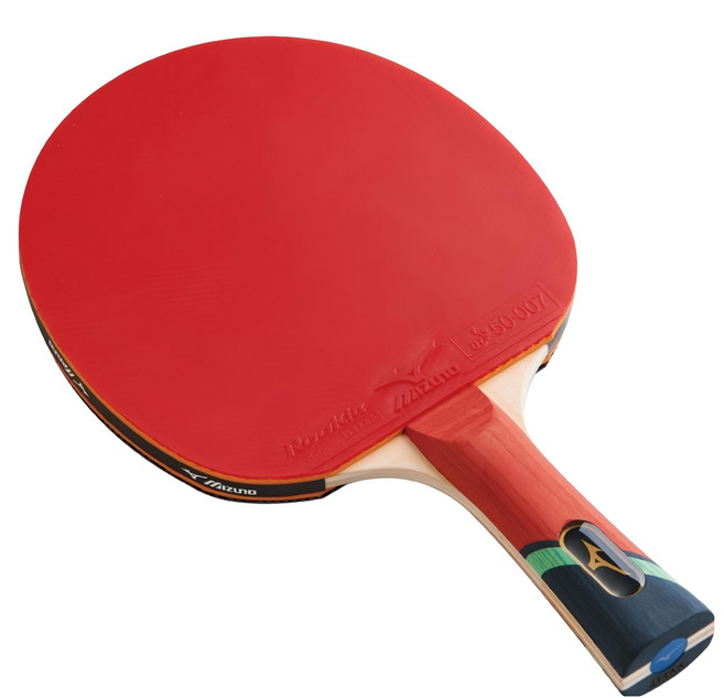 Mizuno 美津濃 FL 桌球拍 丈青紅綠金, 83GTT16062, 1個