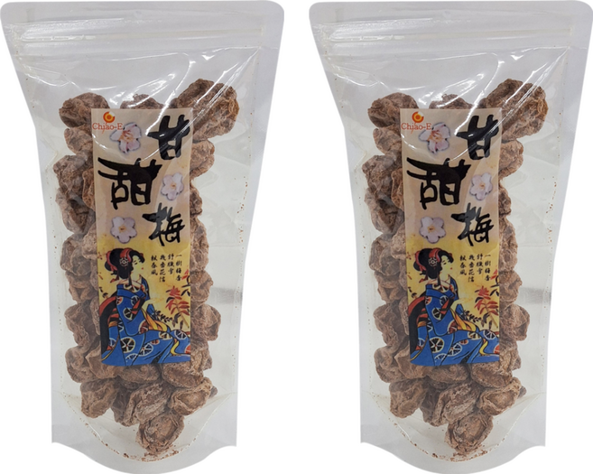 Chiao-E 巧益 甘甜梅, 170g, 2包