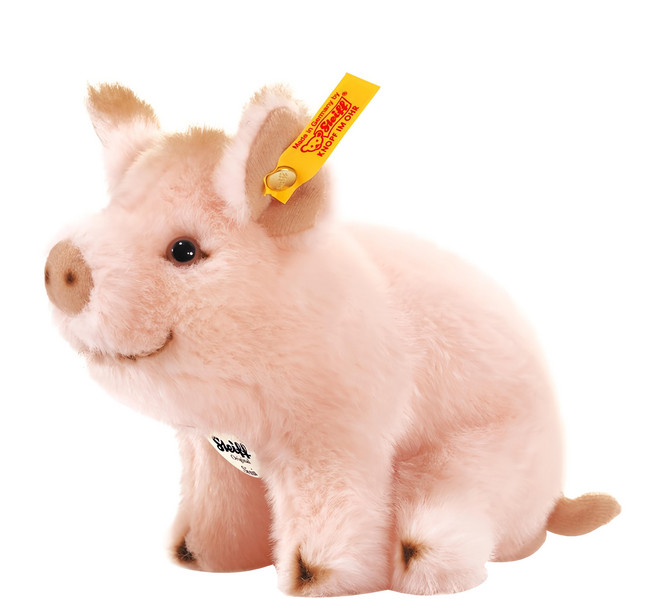 Steiff 德國金耳釦泰迪熊 黃標玩偶, 15cm, Sissi piglet 小豬, 1個