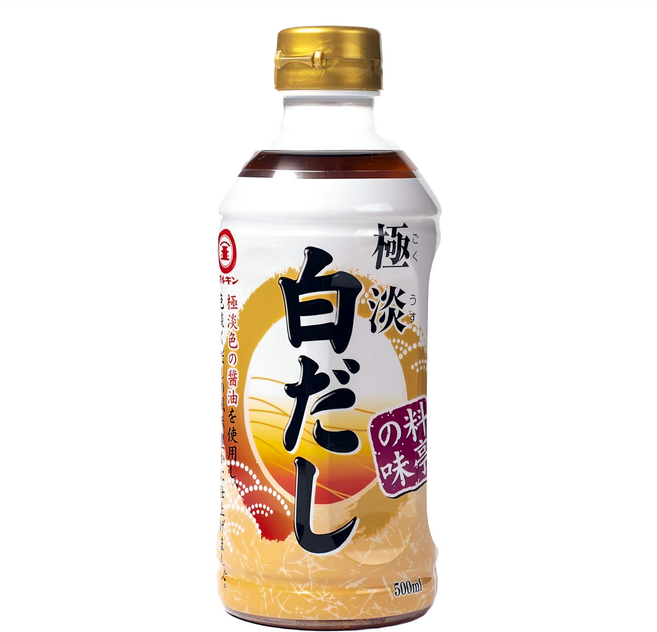 MARUKIN 丸金 極淡白麵味露, 500ml, 1瓶