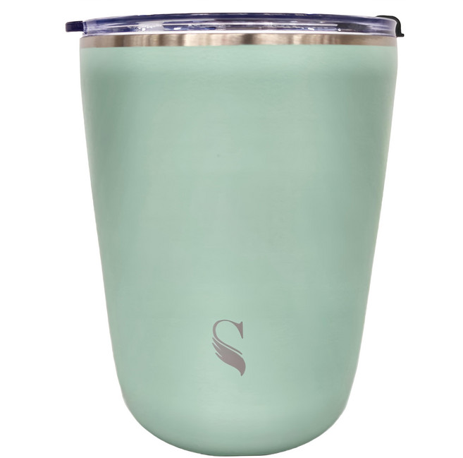 SWANZ 天鵝瓷 淨瓷隨行杯 SY200+ REVO CUP 真空保溫杯 480ml 薄荷綠, 1個