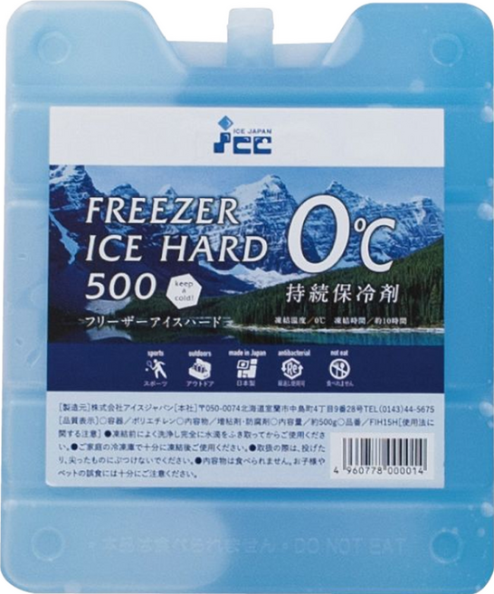 ICE JAPAN 500g 持續保冷劑, 保冷劑