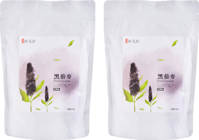 御復珍 黑藜麥, 300g, 2包