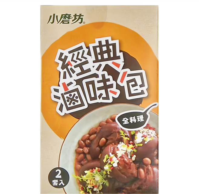 小磨坊 經典滷味包 2包, 24g, 1盒