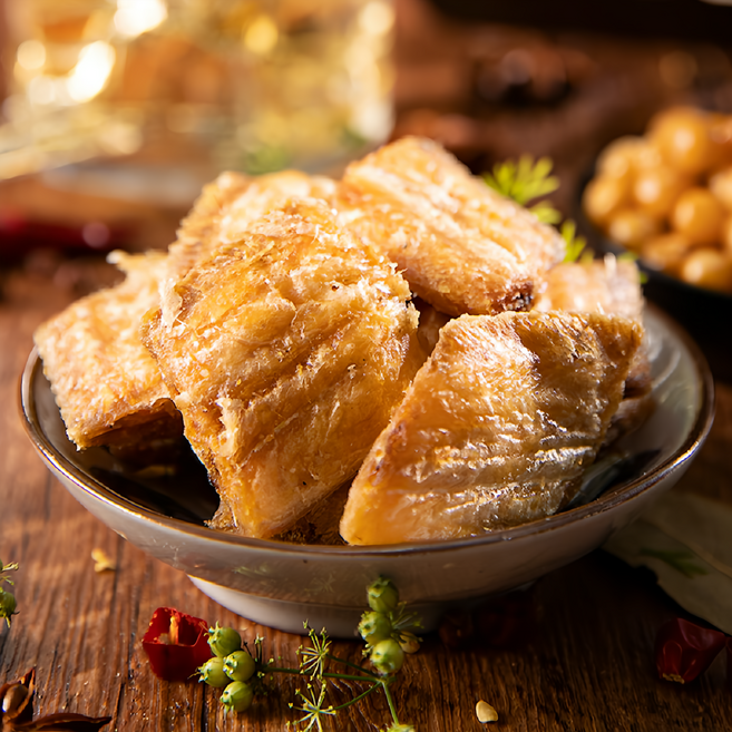 一袋美味 香酥白帶魚 辣味, 200g, 1包