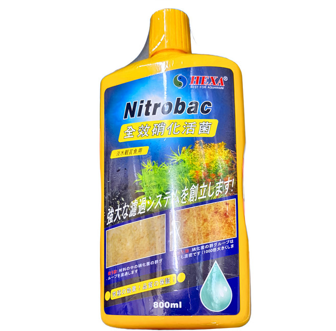 HEXA 海薩 全效硝化菌 無色無味無臭 除毒性氨 1HE330120088, 800ml, 1瓶