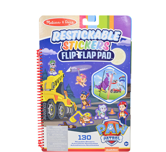 Melissa&Doug 瑪莉莎 靜電貼紙遊戲板, 螺旋裝訂