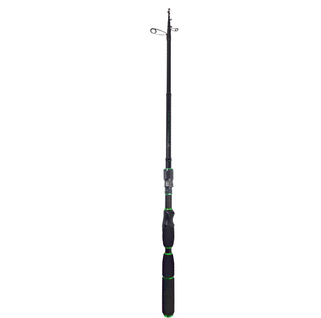 okuma 寶熊釣具 口袋怪獸 POCKET MONSTER 210cm 超短 振出 旅竿 SIC環 路亞 釣魚 附竿筒 綠色 1個