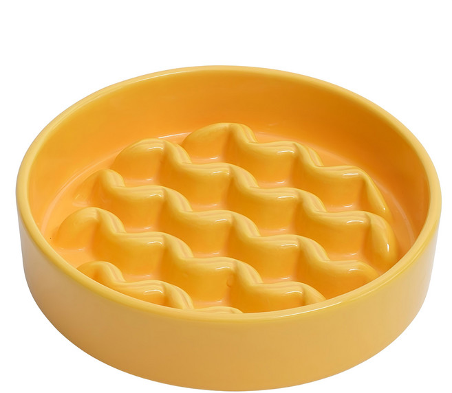 PEHOM 慢食陶瓷碗 M, 1個, 黃色